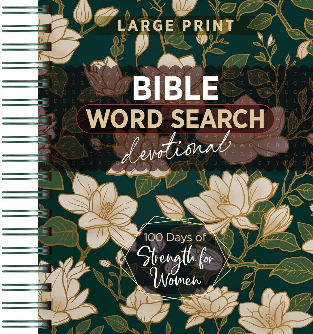 Bible Word Search Devotional (Large Print) - Re-vived