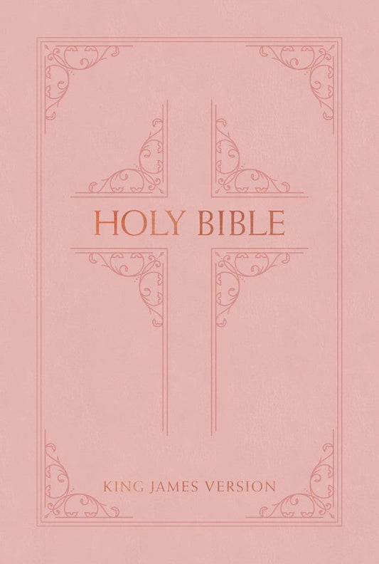KJV Holy Bible Giant Print Blush - Re-vived