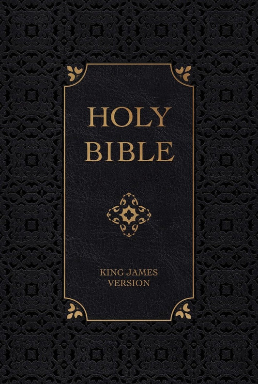 KJV Holy Bible Giant Print Obsidian - Re-vived