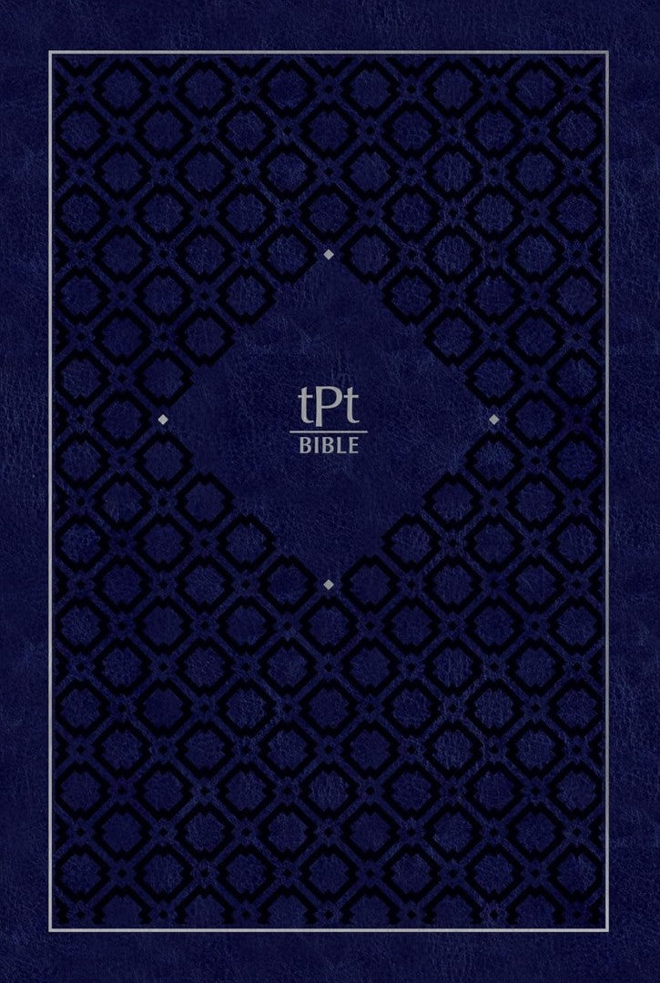 Passion Translation New Testament, Giant Print, Indigo - Re-vived