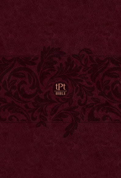 Passion Translation New Testament, Giant Print, Plum - Re-vived