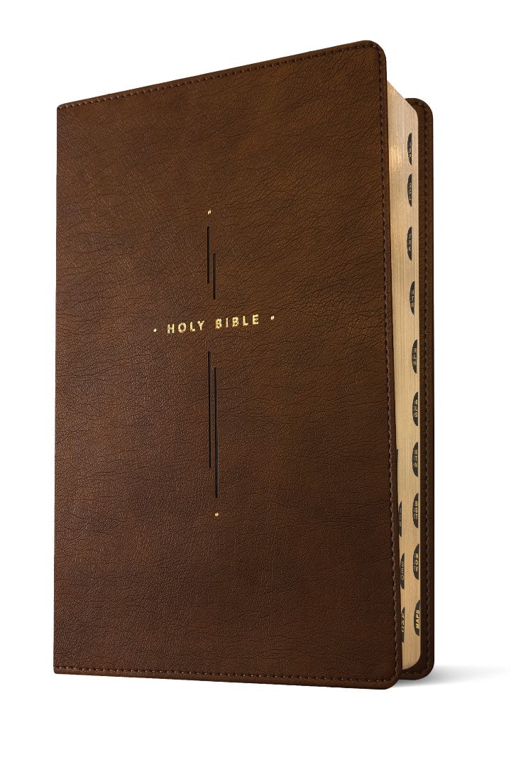 NLT Large Print Thinline Center-Column Reference Bible - Re-vived