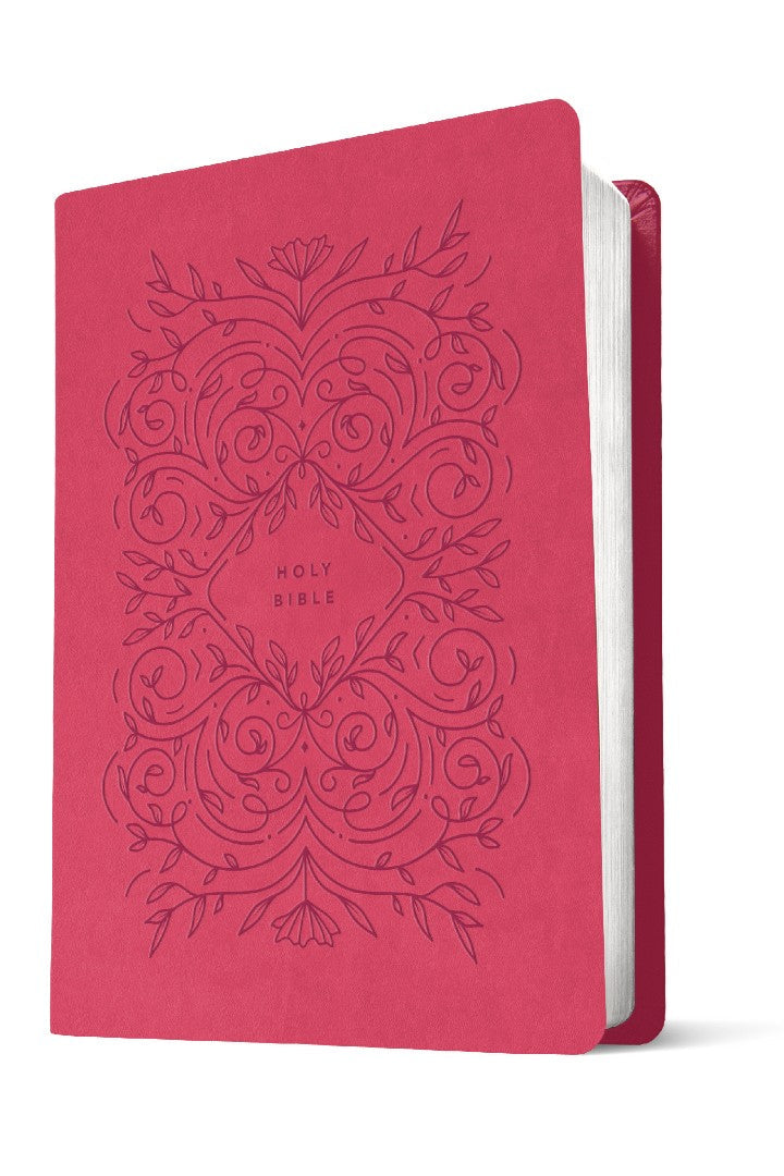 NLT Premium Gift Bible, Filament Enabled, Very Berry - Re-vived