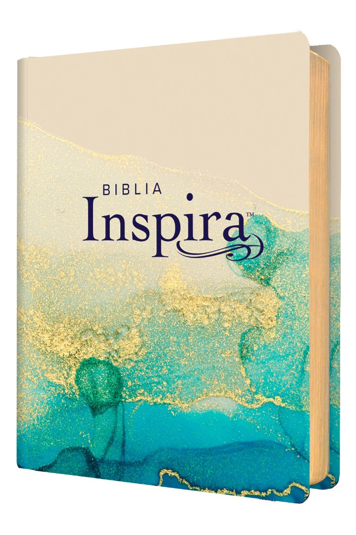 Biblia Inspira NTV Con Filament, Sentipiel, Or - Re-vived