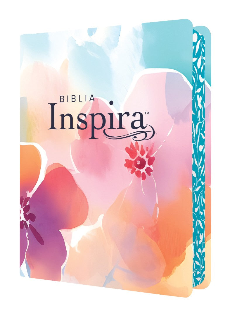 Biblia Inspira NTV Con Filament, Sentipiel, Para So Floral - Re-vived
