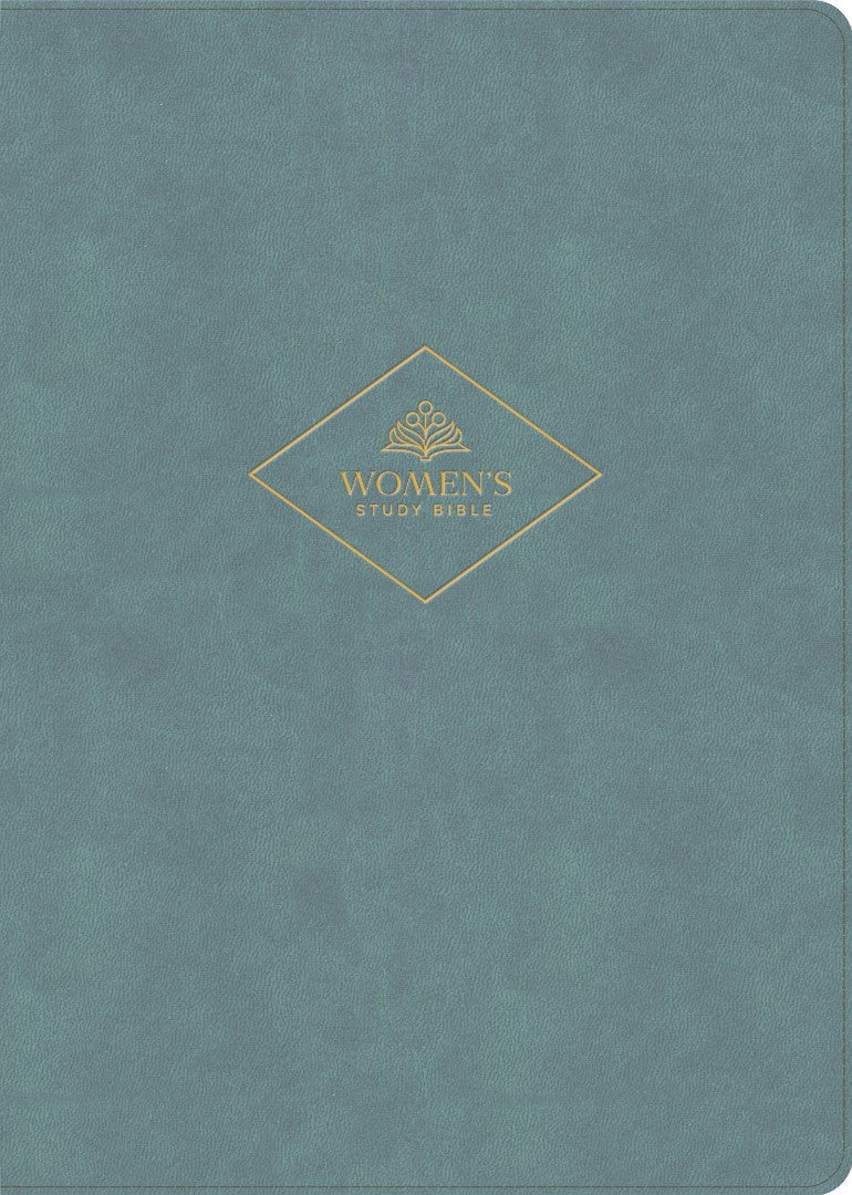 CSB Women's Study Bible, Earthen Teal Suedesoft - Re-vived