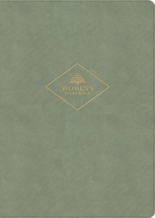 CSB Women's Study Bible, Sage Suedesoft, Indexed - Re-vived