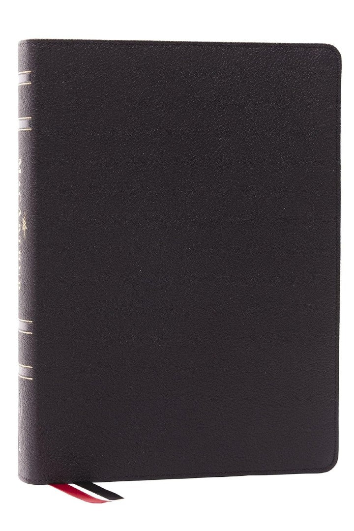 LSB Macarthur Study Bible 2nd Edition, Black Genuine Leather - Re-vived