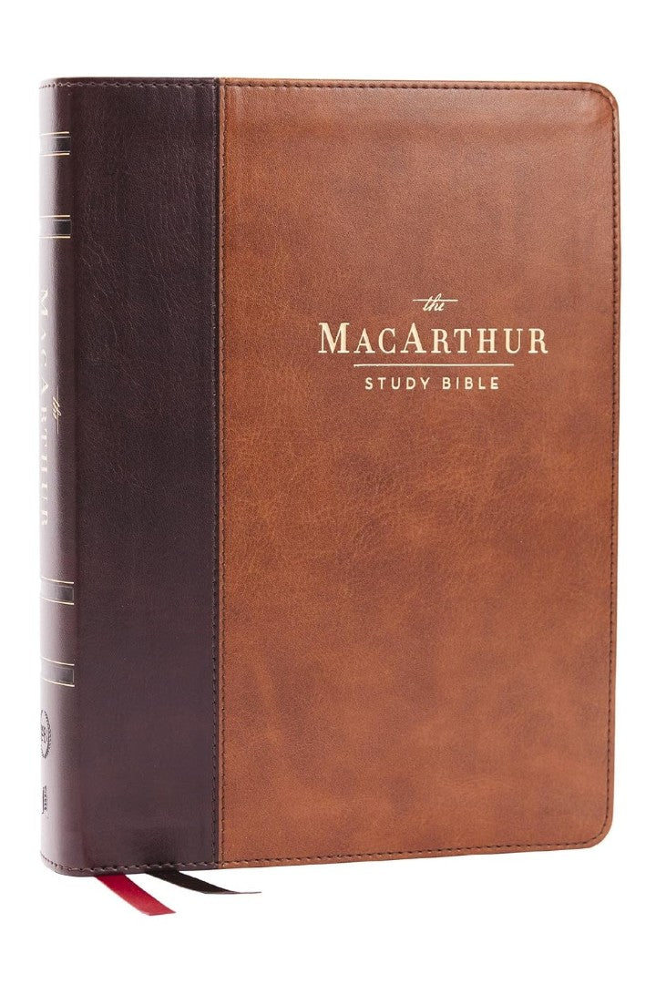 LSB Macarthur Study Bible 2nd Edition, Brown - Re-vived