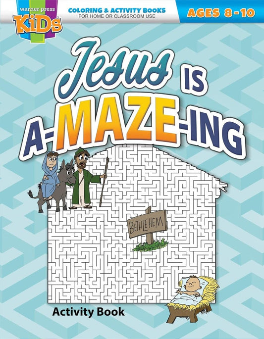 Jesus is A-maze-ing Activity Book, Ages 8-10 - Re-vived