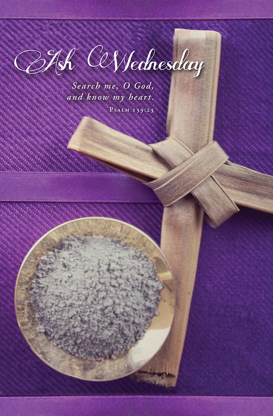 Ash Wednesday Bulletin (pack of 100) - Re-vived