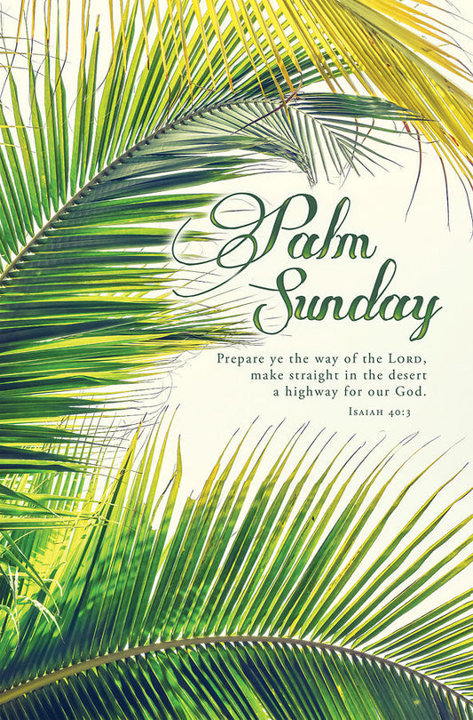 Palm Sunday Bulletin (pack of 100) - Re-vived