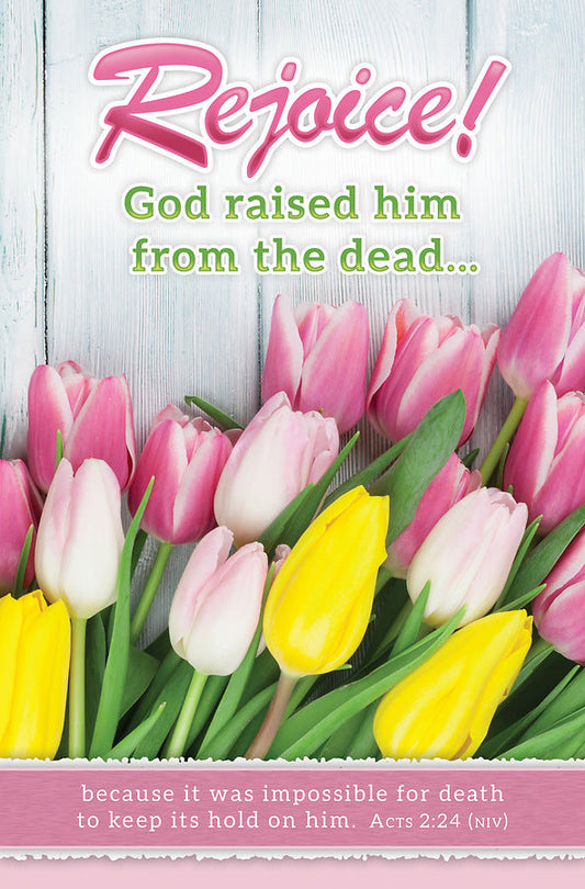 Rejoice! Easter Bulletin (pack of 100) - Re-vived