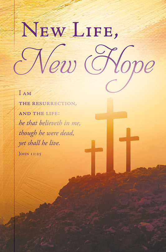 New Life, New Hope Easter Bulletin (pack of 100) - Re-vived