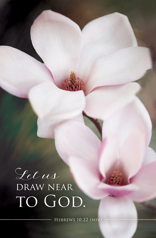Let Us Draw Near to God Funeral Bulletin (pack of 100) - Re-vived