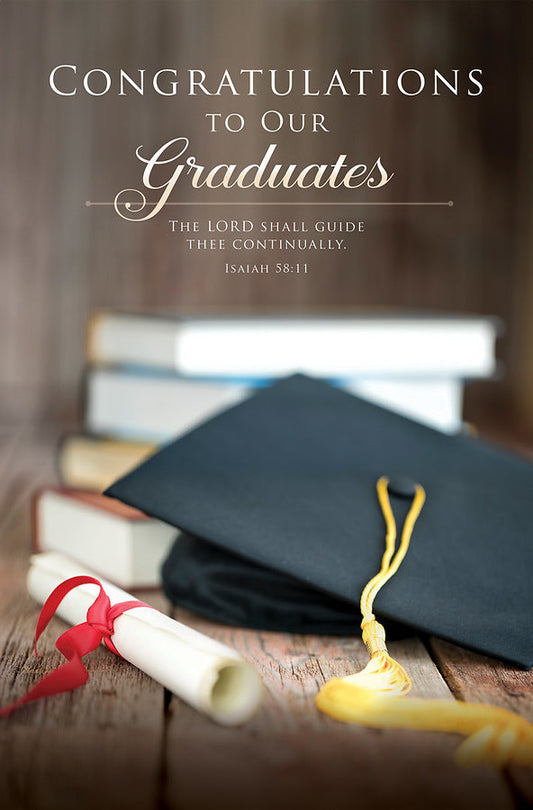 Congratulations to Our Graduates Bulletin (pack of 100) - Re-vived