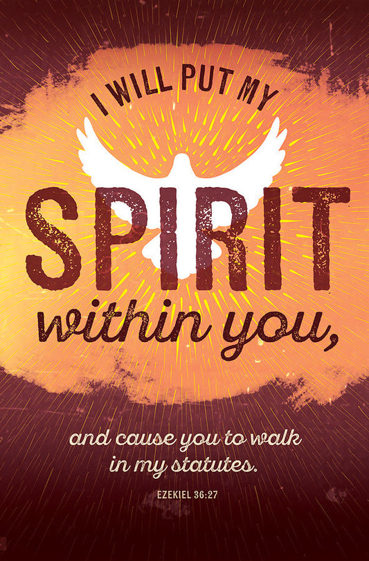 I Will Put My Spirit Within You Bulletin (pack of 100) - Re-vived