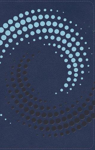NIrV, Clear Focus Bible, Leathersoft, Navy - Re-vived