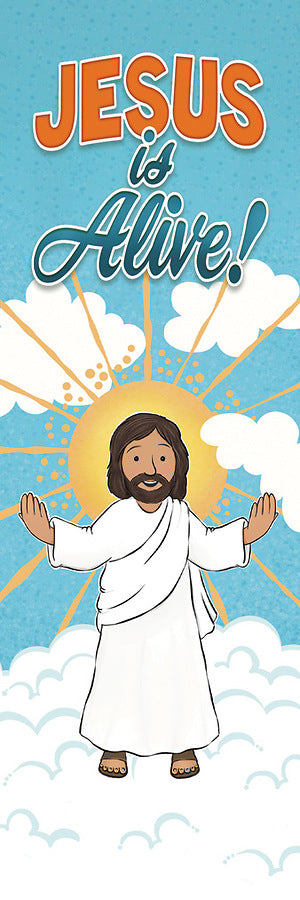 Jesus is Alive! Kids Easter Bookmark (pack of 25) - Re-vived