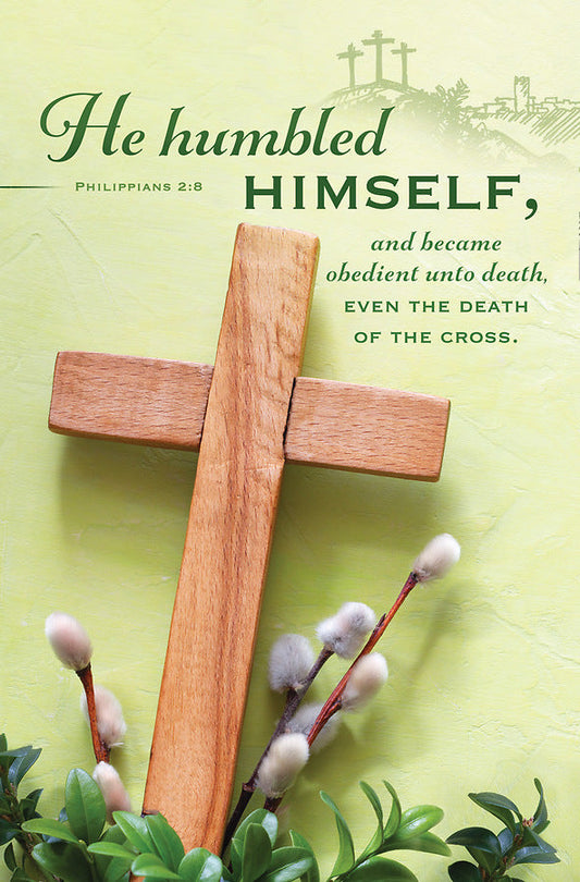He Humbled Himself Easter Bulletin (pack of 100) - Re-vived