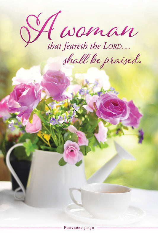 Woman That Feareth the Lord Bulletin (pack of 100) - Re-vived