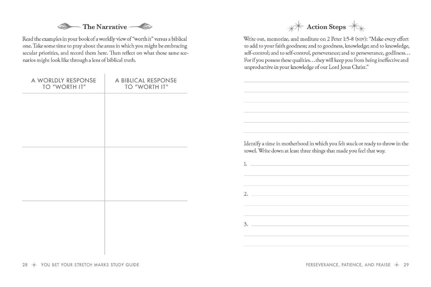 You Bet Your Stretch Marks Study Guide - Re-vived
