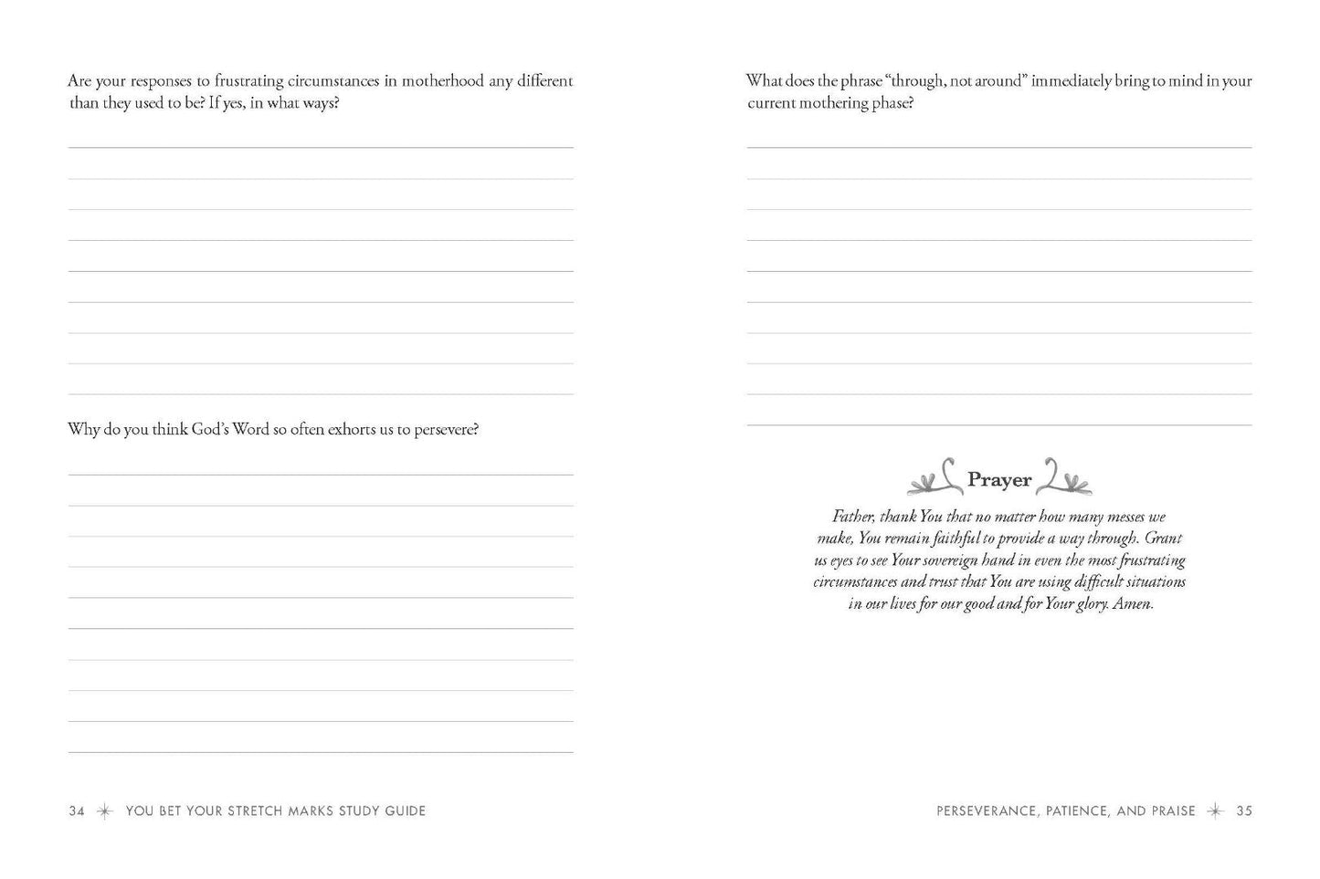 You Bet Your Stretch Marks Study Guide - Re-vived