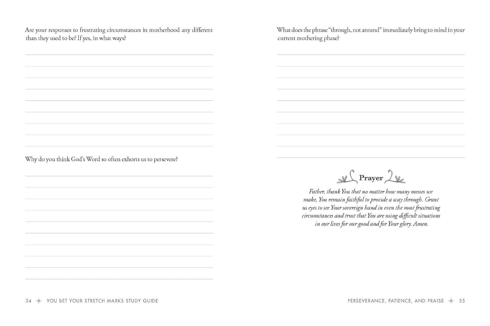 You Bet Your Stretch Marks Study Guide - Re-vived