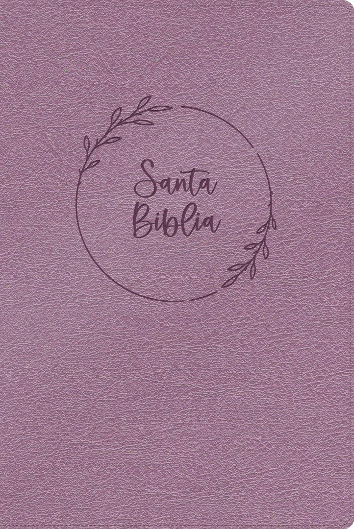 RVR 1960 Biblia Letra Gigante, Rosa Perla, Símil Piel - Re-vived