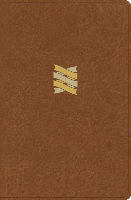 CSB Connecting Scripture New Testament, Brown Leathertouch - Re-vived