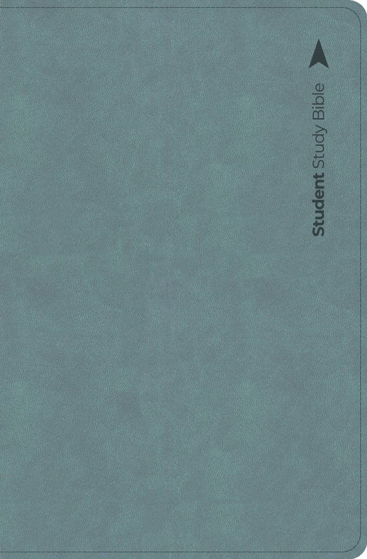 CSB Student Study Bible, Earthen Teal Suedesoft Leathertouch - Re-vived
