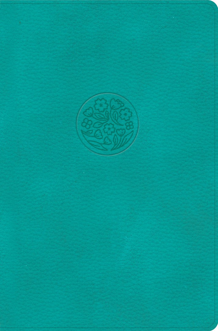 NASB Giant Print Reference Bible, Teal Leathertouch - Re-vived