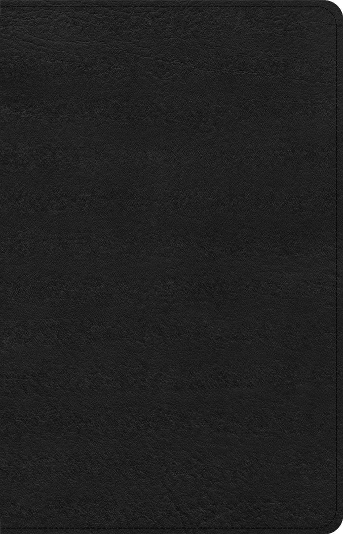 CSB Thinline Bible, Anglicised Edition, Black Leathertouch - Re-vived