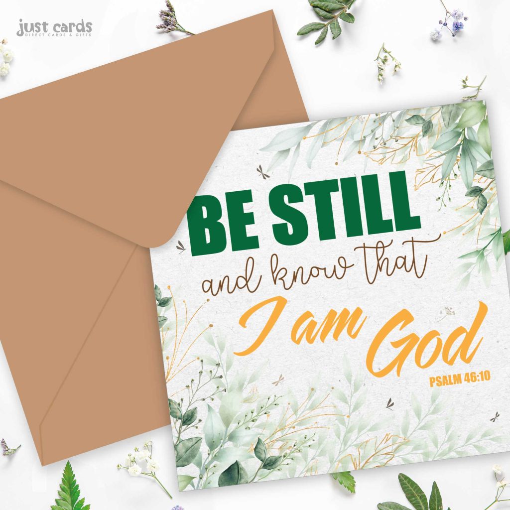 Be Still Seeded Card - Re-vived