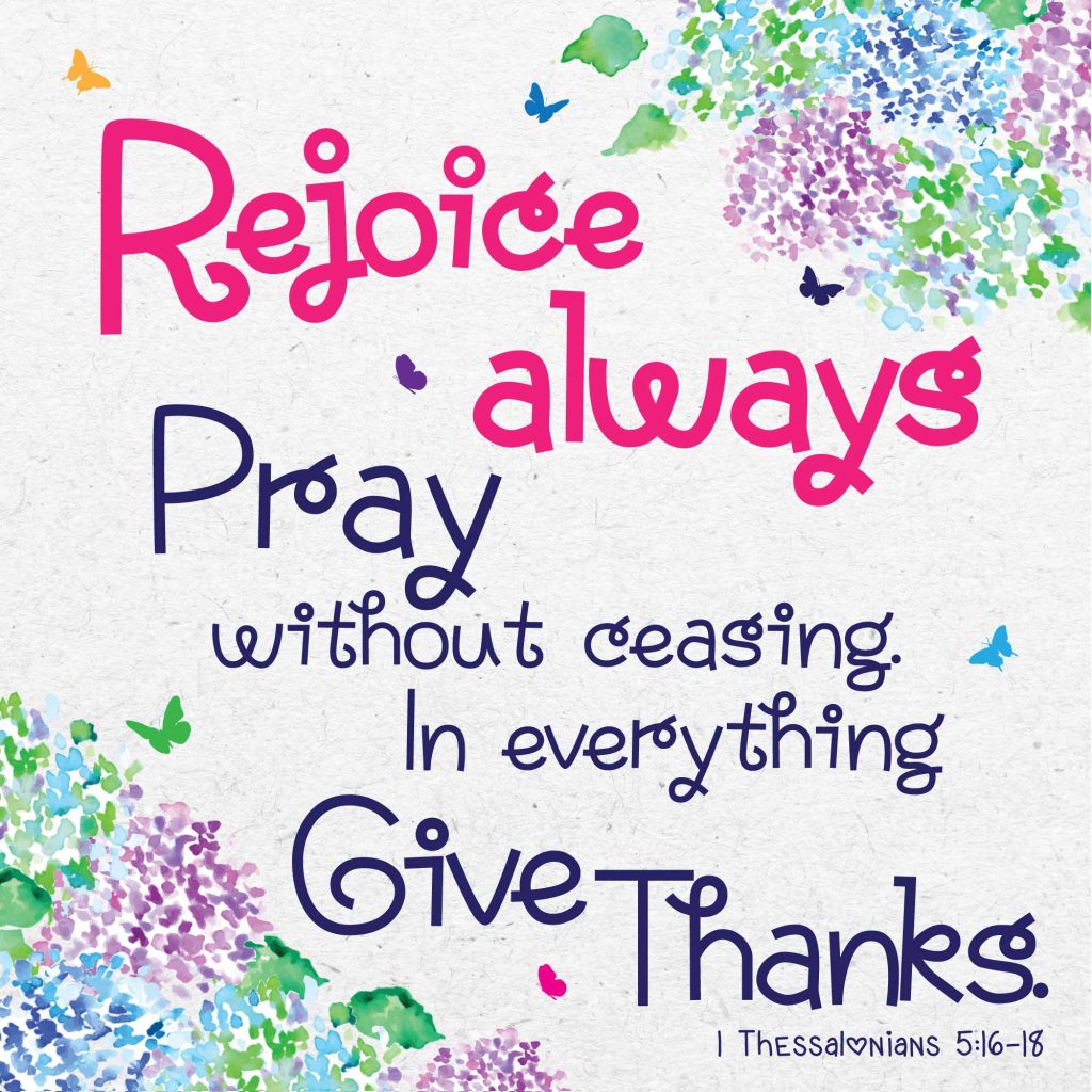 Rejoice Always Seeded Card - Re-vived
