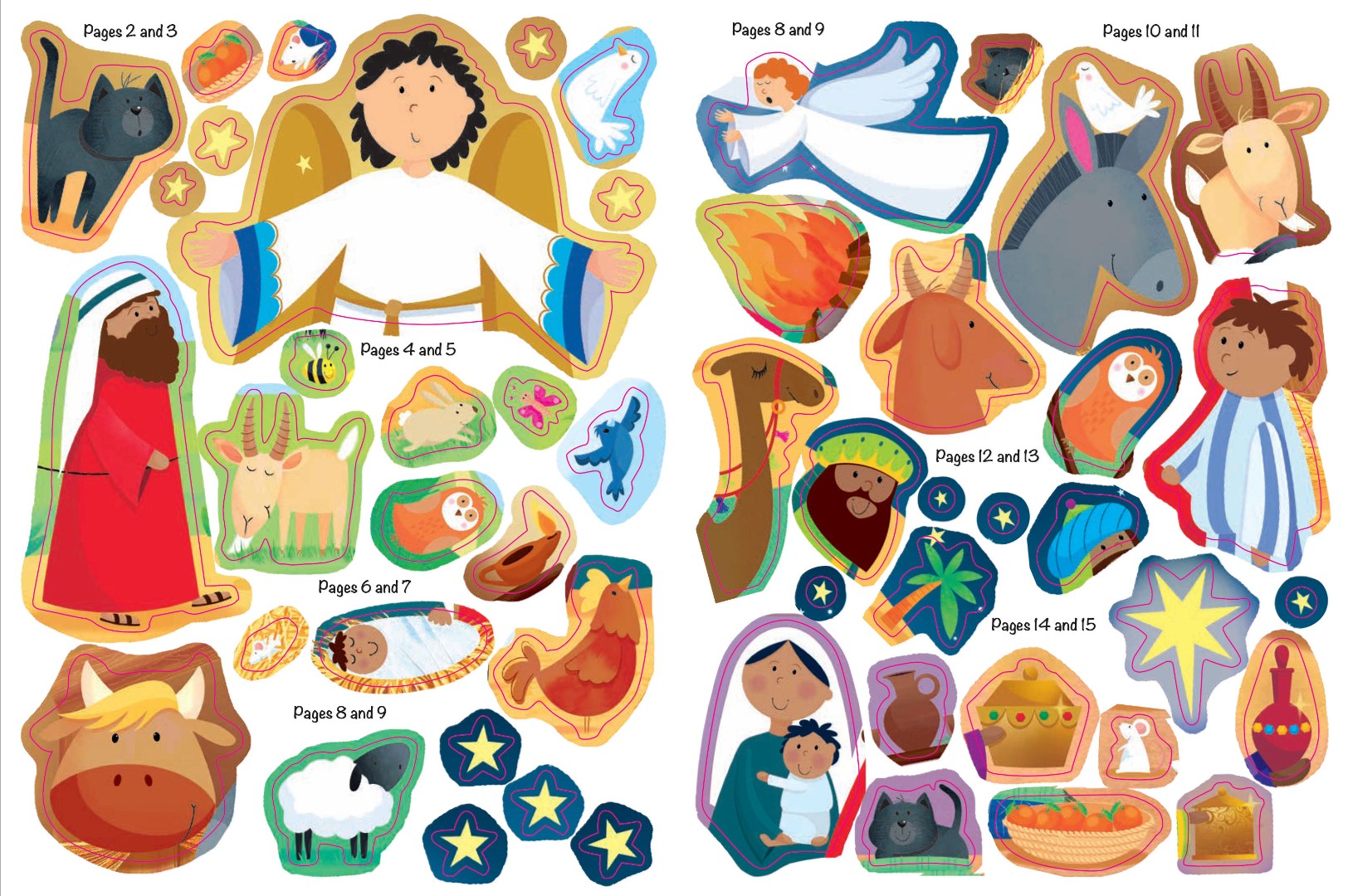 My First Christmas Sticker Book - Re-vived