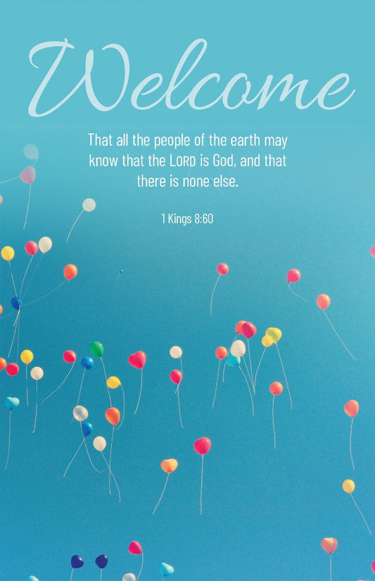 Church Homecoming Bulletin: All the People (pack of 100) - Re-vived