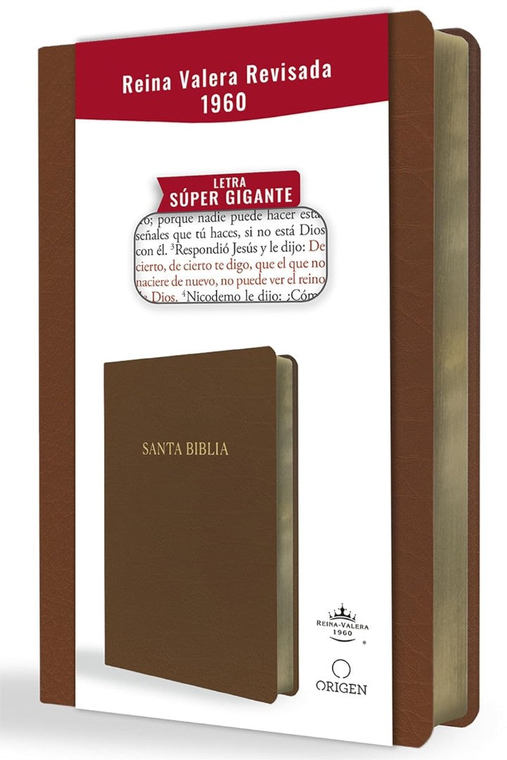 Biblia Reina Valera Revisada 1960 Letra Súper Gigante - Re-vived