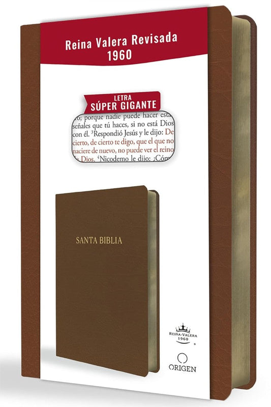 Biblia Reina Valera Revisada 1960 Letra Súper Gigante - Re-vived