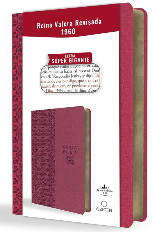 Biblia Reina Valera Revisada 1960 Letra Súper Gigante - Re-vived