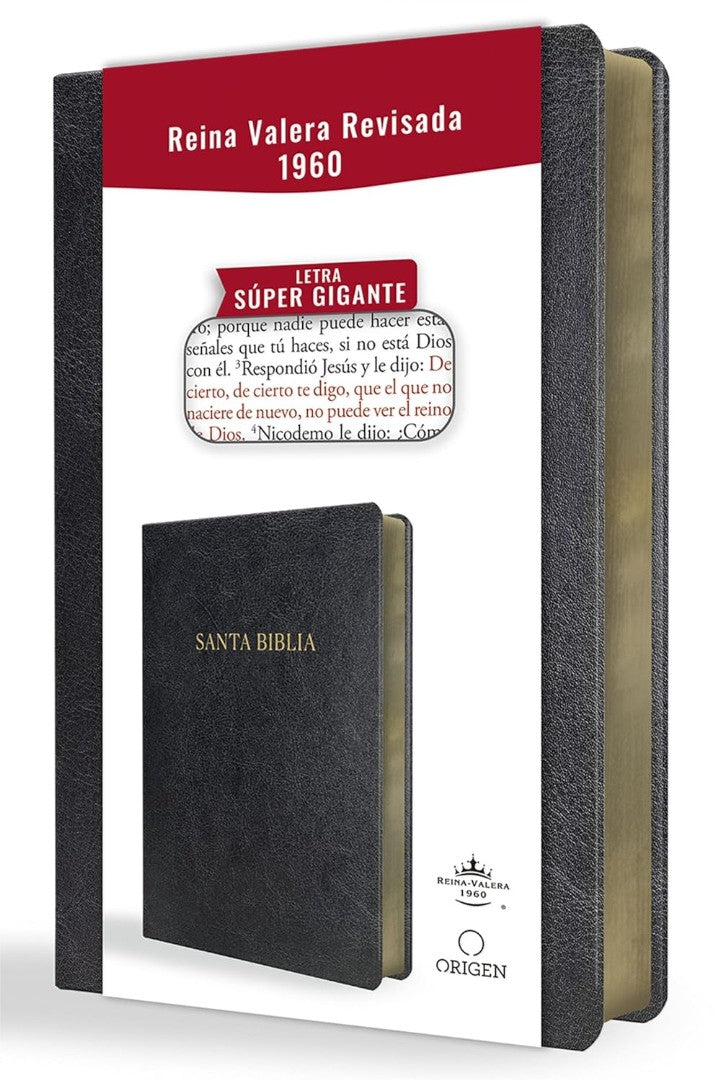 Biblia Reina Valera Revisada 1960 Letra Súper Gigante - Re-vived