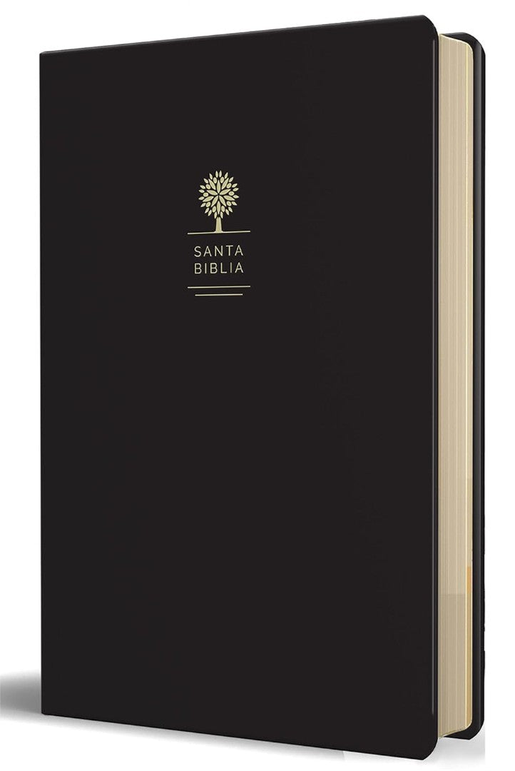 Rvr60 Biblia Tamaño Grande, Letra Grande, Piel Negra - Re-vived