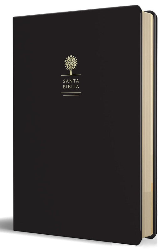 Rvr60 Biblia Tamaño Grande, Letra Grande, Piel Negra - Re-vived