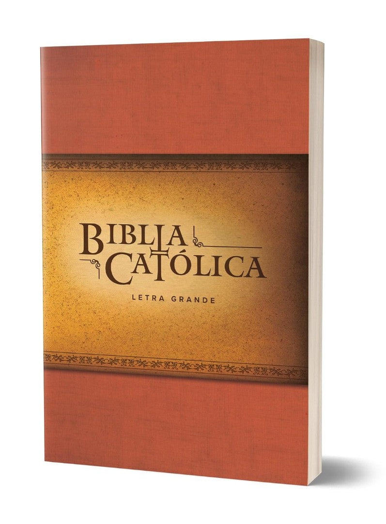 La Biblia Católica: Tapa Blanda, Tamaño Grande, Letra Grande - Re-vived