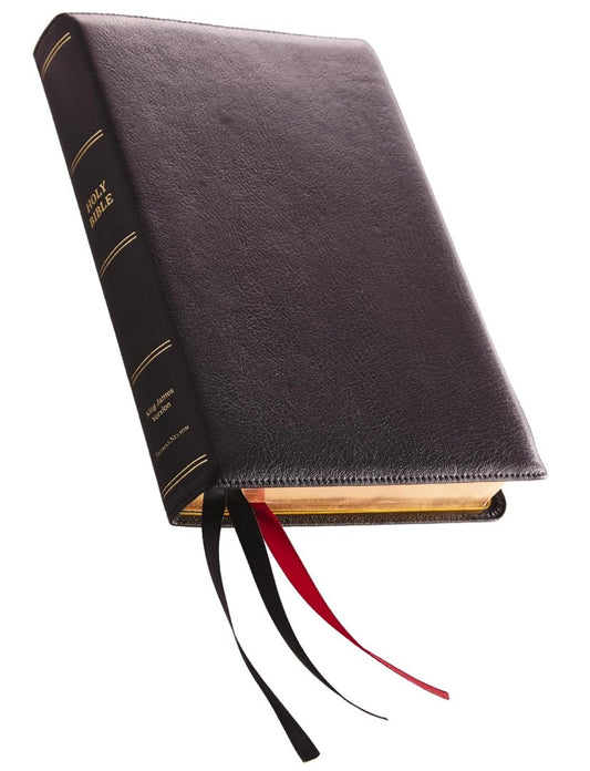 KJV Holy Bible Giant Print With 53,000 Cross References - Re-vived