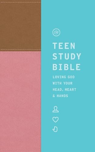 ESV Teen Study Bible, Blush/Caramel - Re-vived