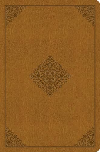ESV Value Compact Bible, Goldenrod, Ornament Design - Re-vived