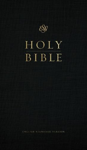 ESV Church Bible, Red Letter, Black - Re-vived