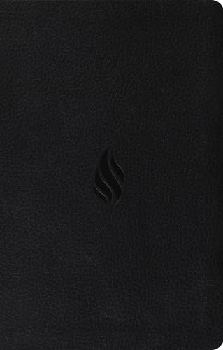 ESV Premium Gift Bible, Red Letter, Midnight, Flame Design - Re-vived