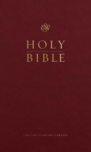 ESV Pew Bible, Burgundy - Re-vived